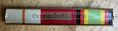 is056 - 3 place paper medal ribbon bar - NVA or Stasi - senior NCO rank or junior Officer rank