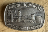 oa026 - DDR Energy Industry long service badge in silver