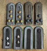 bc008 - mixed lot of Grenztruppen Border Guards shoulder boards - includes 2 pairs Berlin Gaberdine boards - Bargain Corner