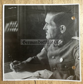 ad040 - Waffen SS Obergruppenführer with Roman Numerals cuffband - I believe this to be an origina period photo