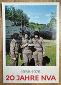 wpc005 - c1976 20th anniversary of the NVA postcard - Army