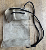 gw119 - East German Brustbeutel - breast bag - leather
