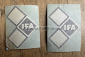 ad073 - 2 - IFA car window sticker - price is for 1-off