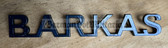 ad064 - original IFA BARKAS B1000 signage car badge - transporter van