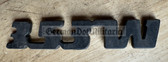 ad072 - original IFA Wartburg 353W signage car badge
