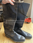 gw196 - original pair of Soviet army officer smooth leather high parade boots for career soldiers & officers - Size NVA 31.5/EU 47/UK 11.5/US 12.5 - HUGE SIZE