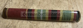 is068 - c1960s 3 place cloth medal ribbon bar - NVA or Stasi - senior NCO rank or junior Officer rank