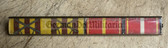is070 - 4 place paper medal ribbon bar for wear on shirts - MfS Stasi Staatssicherheit & NVA - senior Officer or General rank