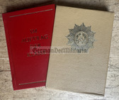 ad097 - c1984 miniature book - the role of the Volkspolizei VP VoPo Police in the DDR publications - German language edition