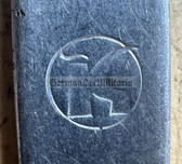 ad079 - original KONSUM Est German trading/supermarket company marked canteen fork cutlery