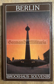 ob062 - c1985 East German Berlin tourist guide book with many photos