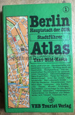 ob064 - c1979 East German Berlin tourist guide book with photos & maps