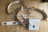 wo197 - VP Volkspolizei VoPo & NVA Regulierer flashing lights belt with cross strap