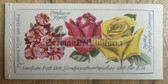 od201 - 4 - East German stamp set - Roses exhibited at the IGA in Erfurt - in special booklet - complete