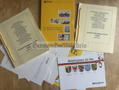 od198 - c1990s large lot of German postage stamps - includes 3 full year books with all stamps issued
