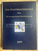 ob078 - c1997 published book with all postage stamps issued by Germany that year - all stamps are included in excellent condition