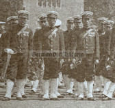 ad173 - c1930s photo Japanese Imperial Navy Band on visit to Germany