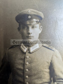 ad184 - German WW1 soldier studio portrait photo