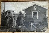 ad202 - German WW1 soldiers photo - billet named 'Villa Dispare'