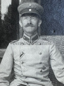 ad214 - c1917 German WW1 officer photo with Iron Cross 1st Class