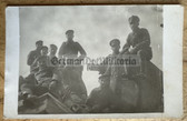 ad217 - German WW1 soldiers in the field - with heavy machine gun?