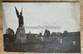 ad230 - c1916 German WW1 soldiers at the 1st Garderegiment monument in Metz photo