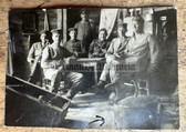 ad232 - group of German WW1 soldiers in dugout photo