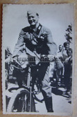 wpc426 - Wehrmacht soldier on bike and with K98 rifle - dated August 1939