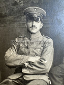 ad271 - German WW1 soldier photo - Braunschweig Husar with family