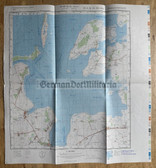 map021 - original East German NVA Army tactical map - c1986 RAMBIN Baltic Sea