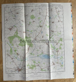 map026 - original East German NVA Army tactical map - c1989 FRIEDLAND