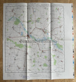 map027 - original East German NVA Army tactical map - c1989 JARMEN
