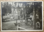 ad350 - Wehrmacht soldiers - destroyed building - Estonia August 1941
