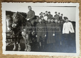 wpc062 - Wehrmacht soldiers with horses photo