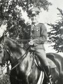 wpc070 - c1942 Wehrmacht soldier NCO on horseback photo