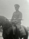 wpc071 - Wehrmacht soldier on horseback photo