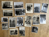 wpc088 - large lot original Wehrmacht soldiers outdoors photos - all in uniform - all good quality