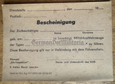 gw276 - 2 - NVA issued ID card for a civilian employee to drive military vehicles