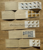 gw243 - lot of East German postage stamps in special issue booklet folders