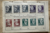 gw263 - c1959 British Forces in Germany/Army stamp collector club album with East German postage stamps - very unusual