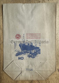 gw260 - c1950s paper bag from East German merchant navy on board ship or port stores