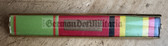 is048 - 3 place paper medal ribbon bar - Stasi & Grenztruppen Border Guards - senior NCO rank or junior Officer rank