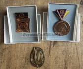 gb006 - lot of DDR medals - NVA, Grenztruppen and others