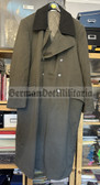 wo307 - NVA & Stasi Wintermantel greatcoat for officers & career soldiers with black collar - size k52-2
