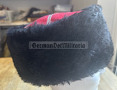 su040 - Russian Federation Cossack units Kubanka Ushanka hat - size 58 estimate
