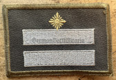 sblb025 - MAJOR - Luftstreitkraefte - Airforce - rank patch for pilots & ground crew uniforms 1986 to 1990