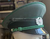 wo328 - Volkspolizei VP VoPo Police Wachtmeister non-Officer ranks VP VoPo police visor hat - size 57