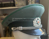 wo330 - Volkspolizei VP VoPo Police Officer ranks visor hat - size 56