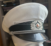 wo335 - Volkspolizei VP VoPo Police Officer ranks visor hat - traffic police - frame construction with detachable top - size 55