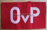 wo019 - 10 - NVA Army OvP - Offizier vom Park - Duty Officer of the vehicle compound - armband